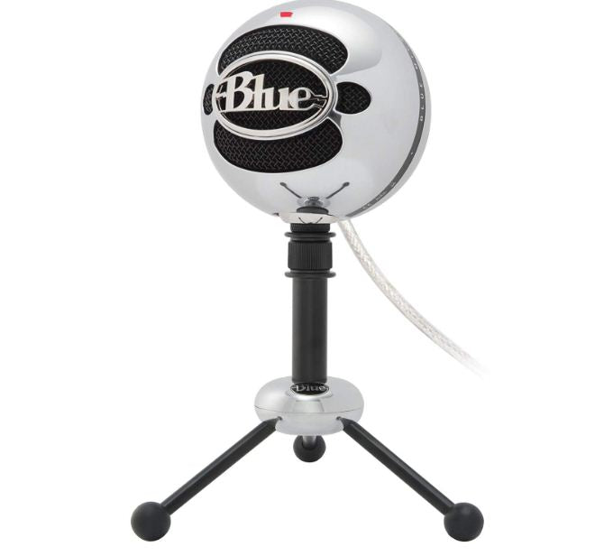 Blue Snowball USB Microphone - Brushed Aluminum