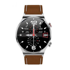 Blulory Glifo G6 Pro Smart Watch - Brown Leather