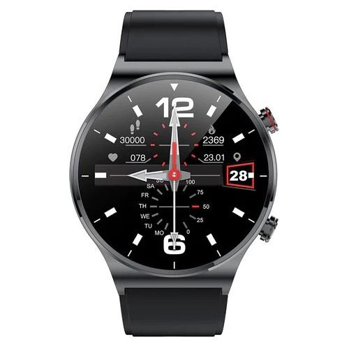 Blulory Glifo G6 Pro Smart Watch - Leather Black