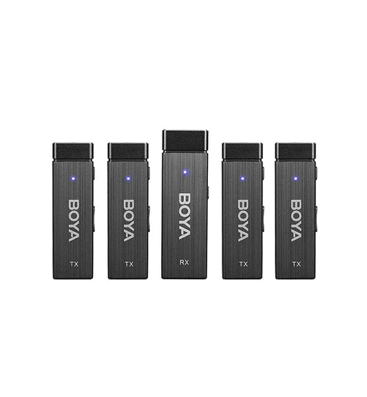 Buy BOYA BY-W4 Ultracompact 2.4GHz Wireless Microphone System from Vmart in Pakistan