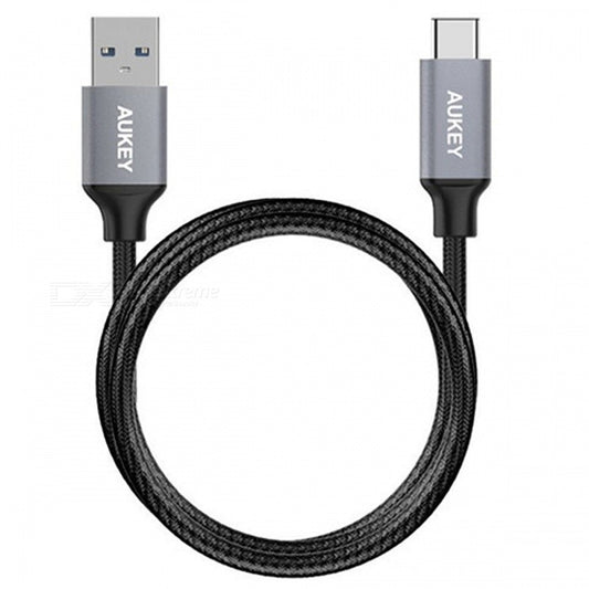 Buy Aukey Braided Nylon USB 3.0 A to C Cable (3.3ft) from Vmart in Pakistan