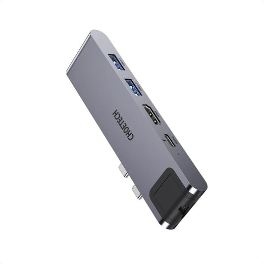 Buy Choetech HUB-M24 7-in-2 USB-C Hub Adapter for MacBook Pro/Air from Vmart in Pakistan