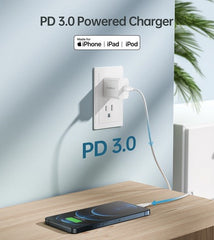 Buy Choetech PD5005 Fast Type C Wall Charger 20W White - EU Plug from Vmart in Pakistan