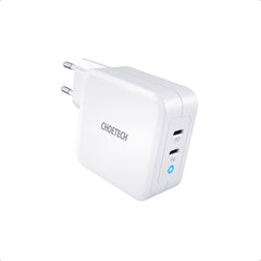 Choetech PD6008 PD 100W GaN Dual USB Type C Charger - EU Plug