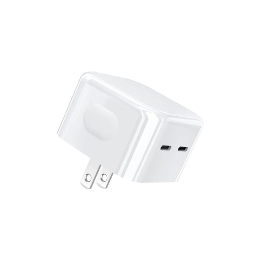 Buy Choetech Q5008 Dual Type-C PD35W Wall Charger - White from Vmart in Pakistan