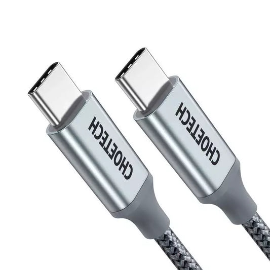 Buy Choetech XCC-1002 USB Type C to Type C 100W Fast Charging Cable 1.8m - Grey from Vmart in Pakistan