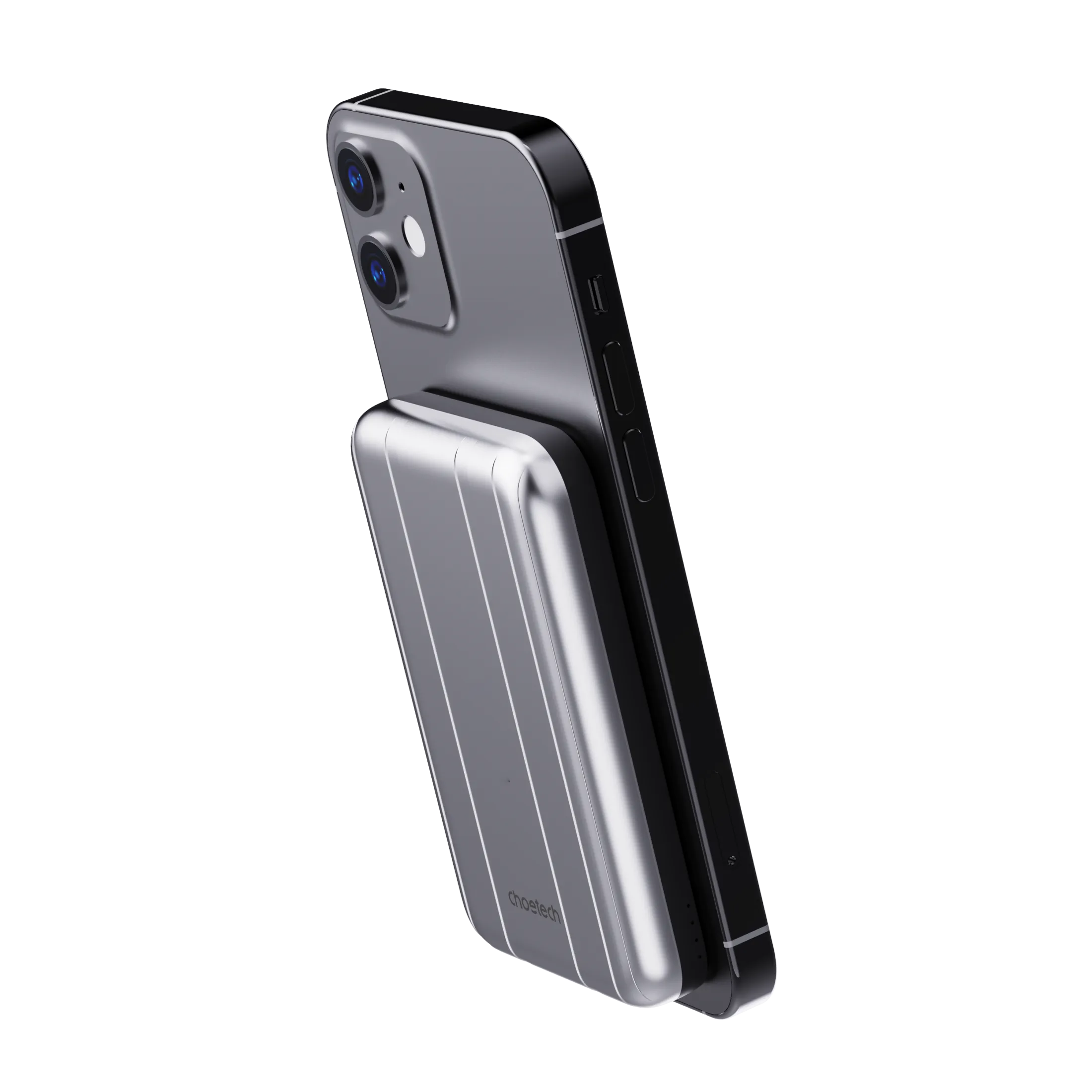 Buy Choetech B655 5000mAh Magnetic Wireless Charge Power Bank Silver from Vmart in Pakistan
