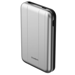 Buy Choetech B655 5000mAh Magnetic Wireless Charge Power Bank Silver from Vmart in Pakistan