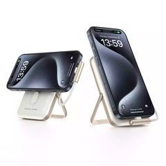 Buy Choetech B735 10000mAh 20W MagLeap Wireless Power Bank White with Phone Holder & Build-in Cable from Vmart in Pakistan
