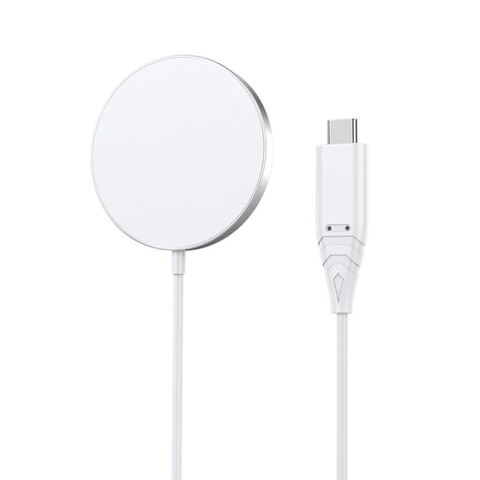 Buy Choetech H046+T518-F 15W Qi Wireless Inductive Charger with MagSafe White from Vmart in Pakistan