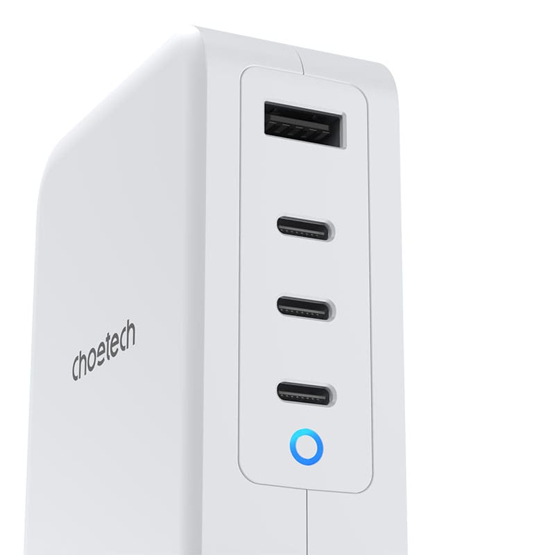 Buy Choetech PD6001 130W 4 Port Wall Charger US White from Vmart in Pakistan