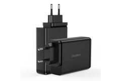 Buy Choetech PD6005 140W 4 Port Quick Charging GaN Wall Charger EU Black from Vmart in Pakistan