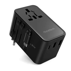 Buy Choetech PD5021 GaN 45W PD Universal Travel Adapter with Retractable USB-C Black from Vmart in Pakistan
