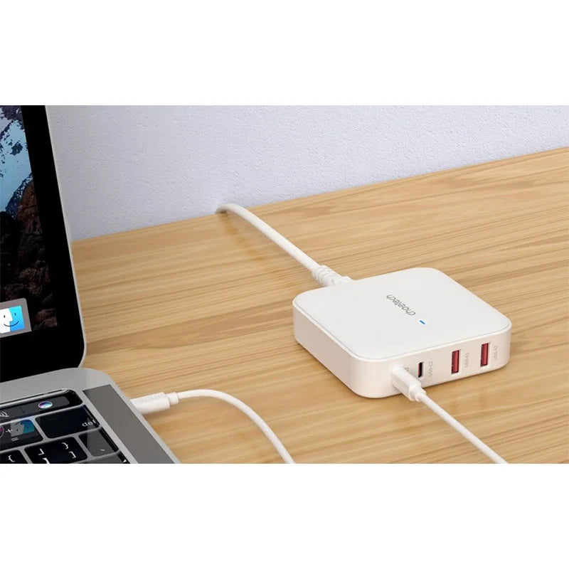 Buy Choetech PD8008 GaN 100W 4 Ports Desktop Charger White from Vmart in Pakistan