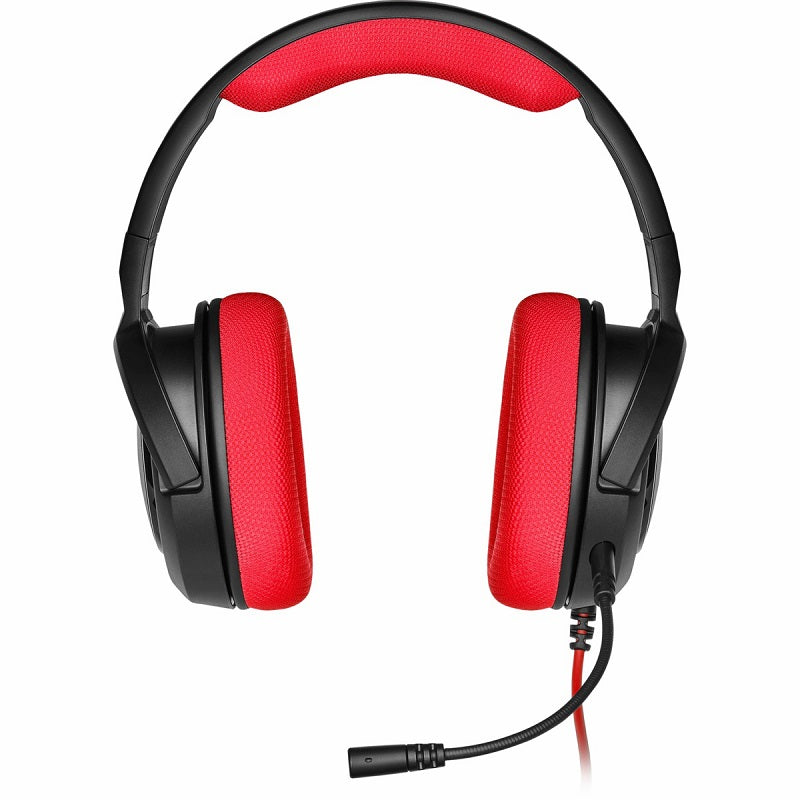 Corsair HS35 Stereo Gaming Headset - Red