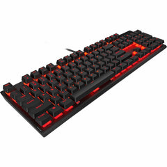 Corsair K60 PRO Mechanical Gaming Keyboard Red Led - Cherry Viola Black