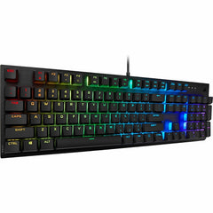 Corsair K60 RGB PRO Mechanical Gaming Keyboard - Cherry Viola Black