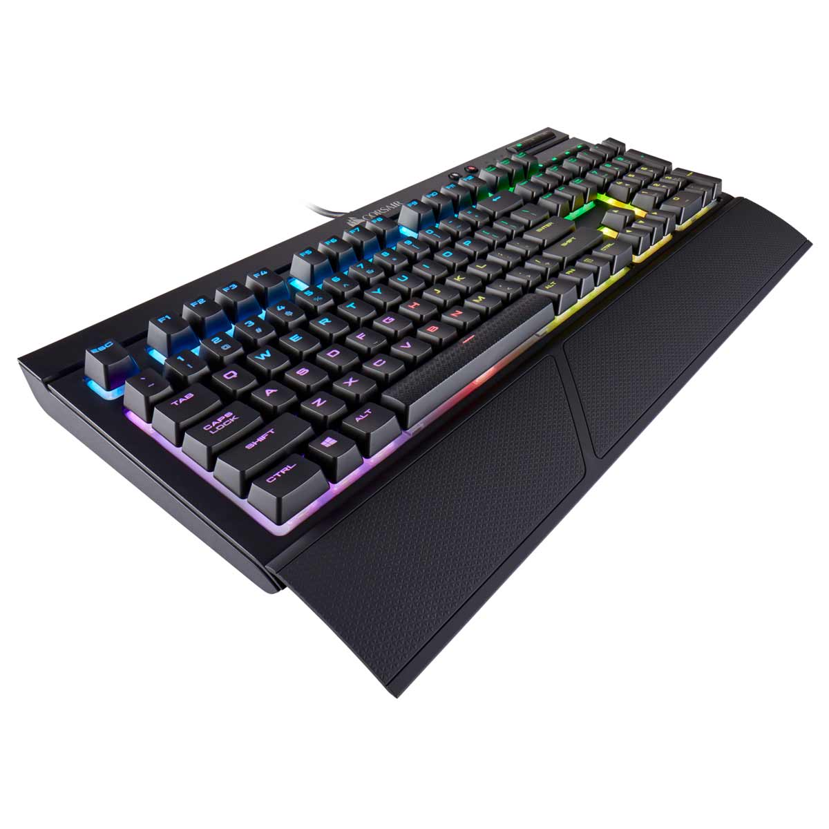 Corsair K68 RGB Mechanical Keyboard - Cherry MX Red