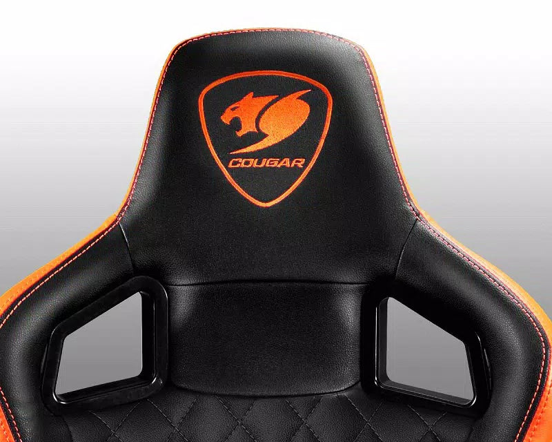 Cougar Armor S Gaming Chair - Orange/Black