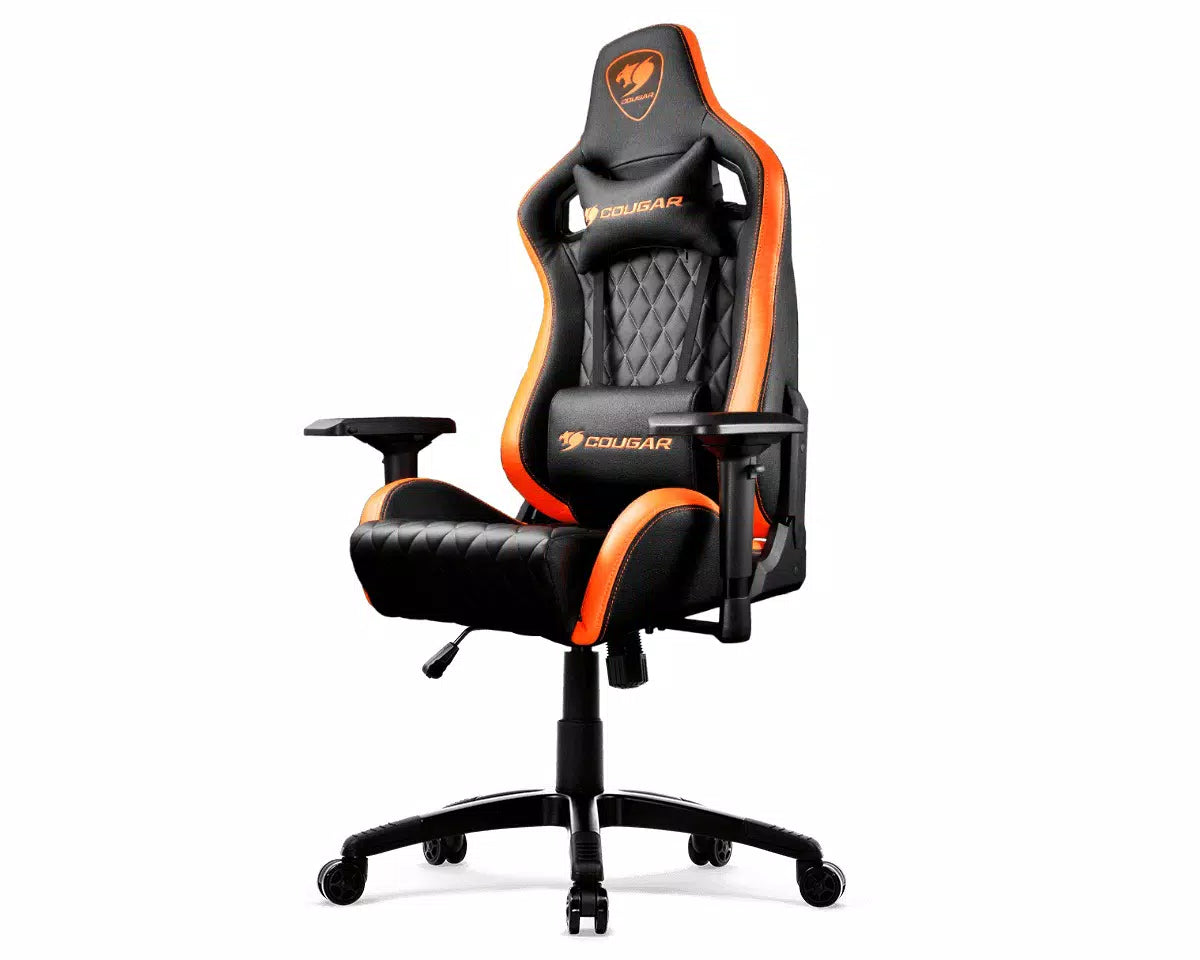 Cougar Armor S Gaming Chair - Orange/Black