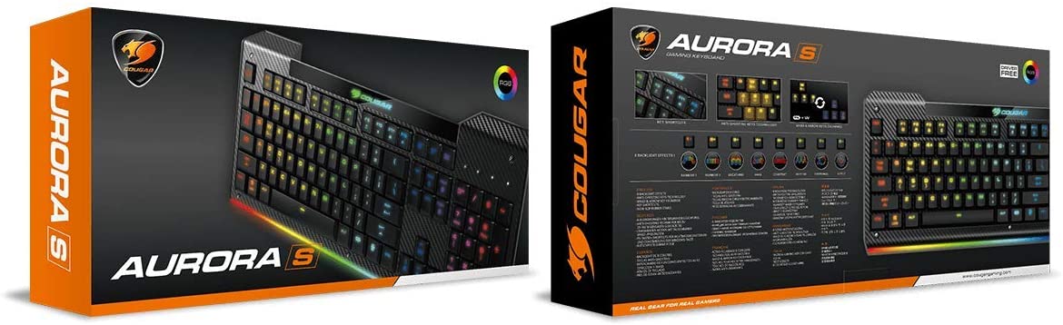 Cougar Aurora S Membrane Gaming Keyboard