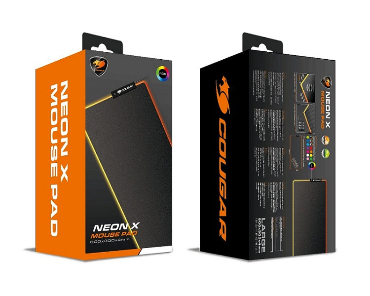 Cougar Neon X Rgb Gaming Mouse Pad