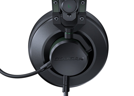 Buy Cougar VM410 Gaming Headset - XB (Black/Green) from Vmart in Pakistan