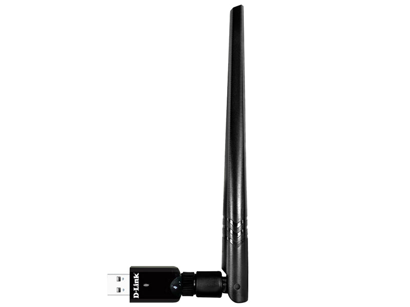 D-Link DWA-185 Wireless AC1200 Dual Band USB 3.0 Adapter with External Detachable Antenna