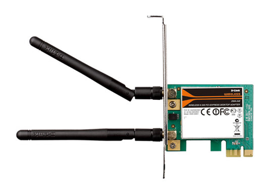 Buy D-Link DWA-548 Wireless N 300 PCIe Desktop Adapter from Vmart in Pakistan