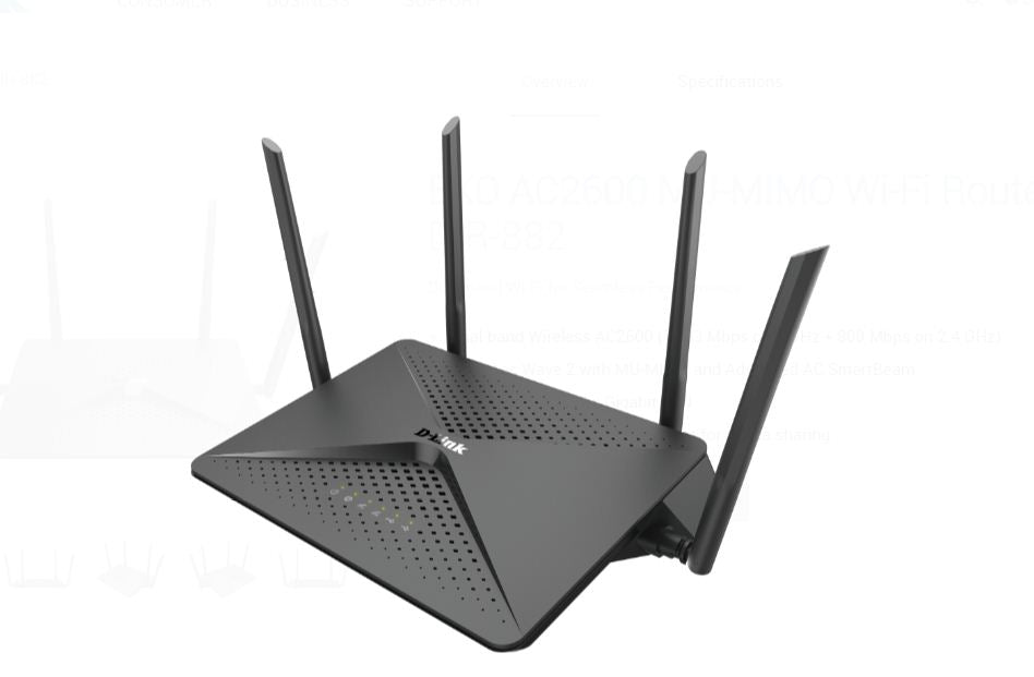 D-Link DIR-882 EXO AC2600 MU-MIMO WiFi Router