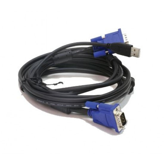 D-Link DKVM-CU 2 in 1 USB KVM Cable 6FT