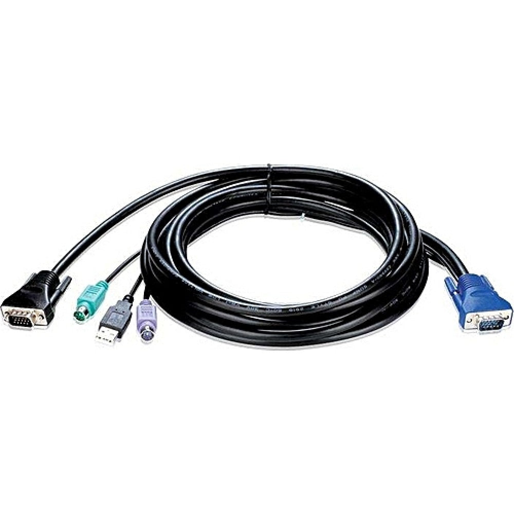 D-Link KVM-401 Cable For KVM-440/450 Switches 1.8m