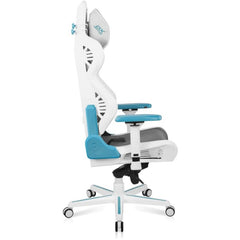 DXRacer AIR-R1S-WQ.G-B3 AIR Series Mesh Gaming Chair - White &amp; Cyan