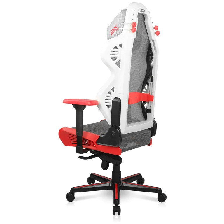 DXRacer AIR-R1S-WRN.G-B3 AIR Series Mesh Gaming Chair - White &amp; Red