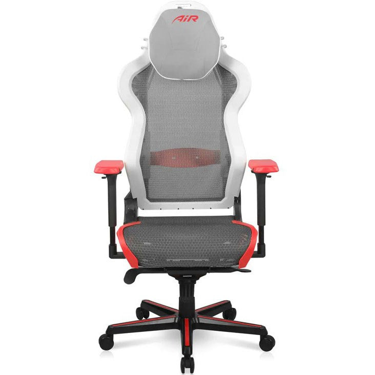 DXRacer AIR-R1S-WRN.G-B3 AIR Series Mesh Gaming Chair - White &amp; Red