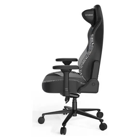 DXRacer CRA-PR031-NW-H1 Craft Series Pro Stripes 1 Gaming Chair Black/White