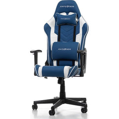 DXRacer P132 Prince Series Gaming Chair - Blue/White, GC-P132-BW-F2-01