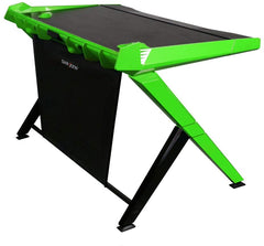 DXRacer GD-1000-NE Gaming Computer Desk - Black/Green