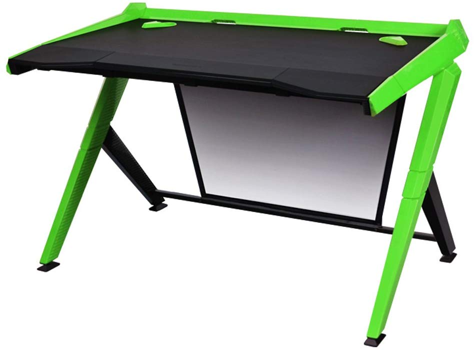 DXRacer GD-1000-NE Gaming Computer Desk - Black/Green