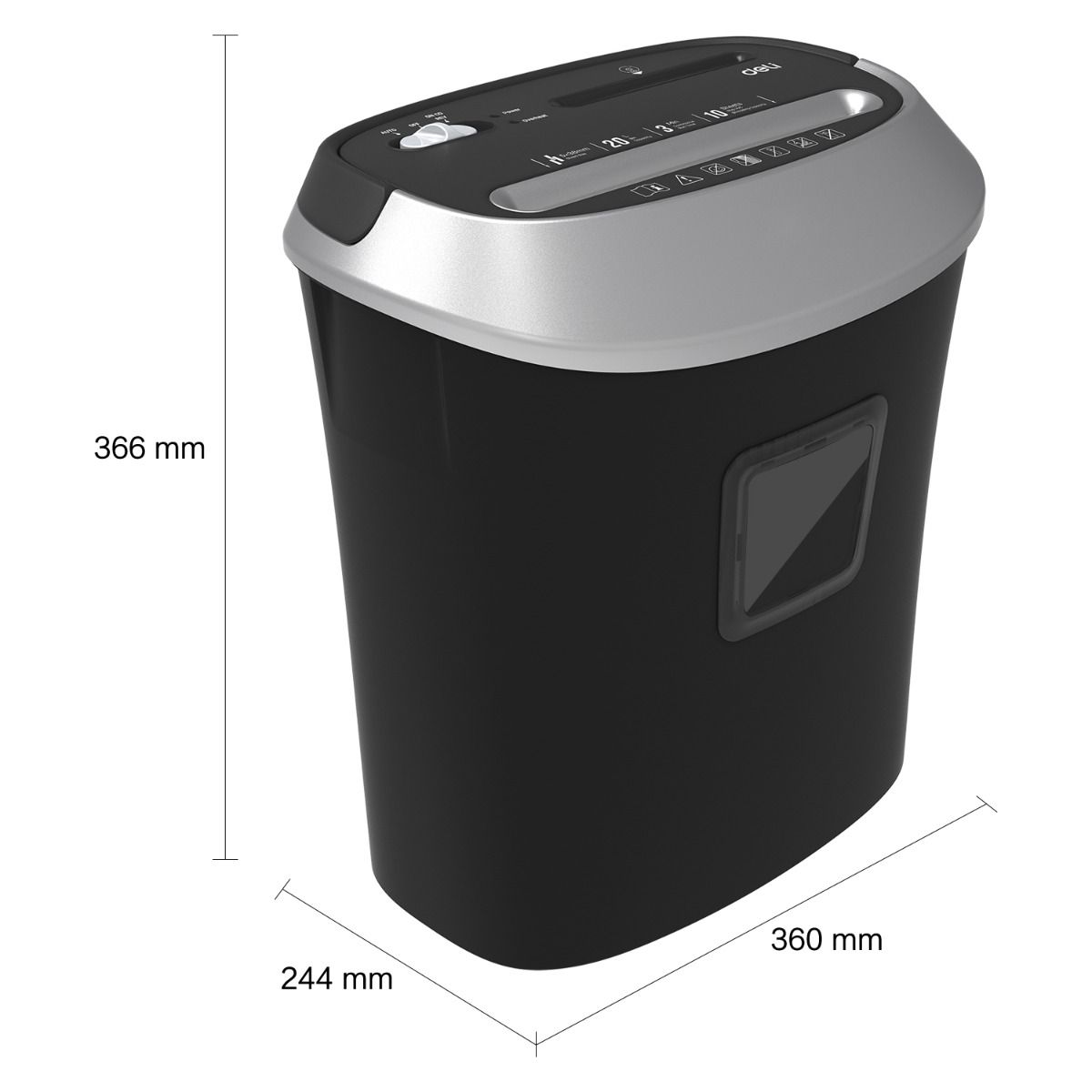 Deli E9948 Paper Shredder