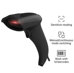 Deli ES211 Handheld Barcode Scanner