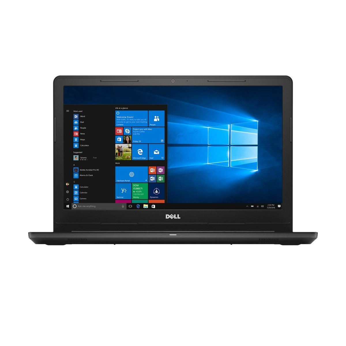 Dell Inspiron - 3567 - 7th Gen Ci3, 8GB DDR4, 1TB, W10 - (Black)