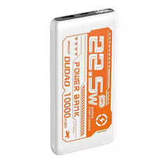 Dudao K12PQ PD 22.5W 10000mAh Power Bank - White