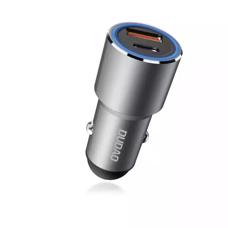 Dudao R4PQ PD20W &amp; QC3.0 Metal Smart Car Charger