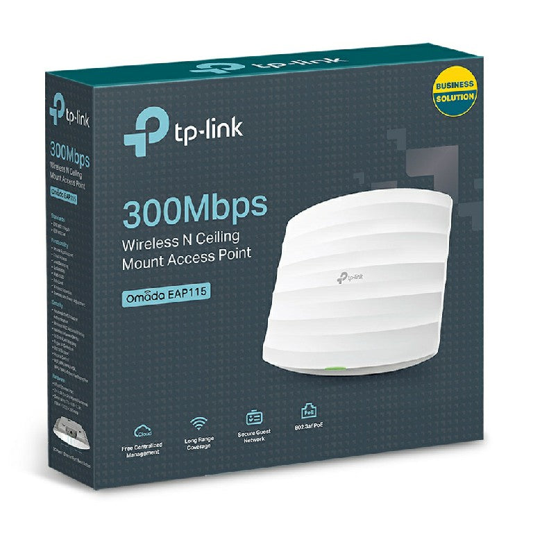 TP-Link EAP115 300Mbps Wireless N Ceiling Mount Access Point