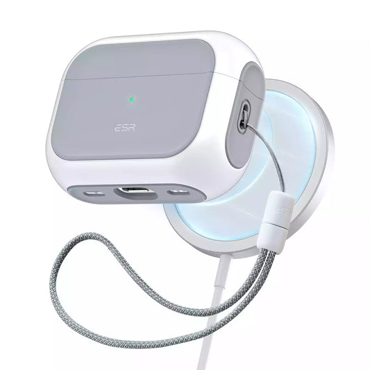 Buy ESR AirPods Pro (2022) Orbit Hybrid Case (HaloLock) - White from Vmart in Pakistan