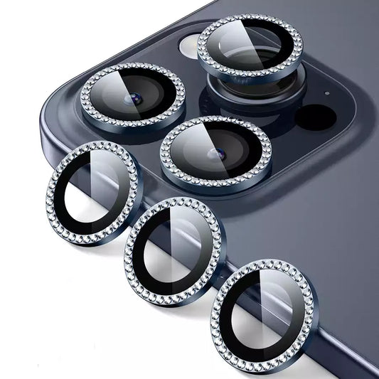 Buy ESR Armorite Camera Lens Protectors for iPhone 15 Pro/15 Pro Max - Rhinestone Blue from Vmart in Pakistan