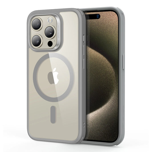 Buy ESR Classic Hybrid Case (HaloLock) for iPhone 15 Pro Max Clear Grey from Vmart in Pakistan