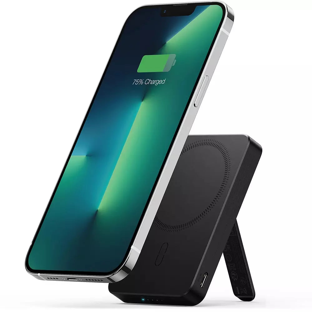 ESR HaloLock Kickstand Wireless Power Bank 10,000mah - Black