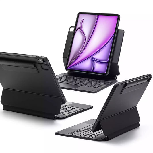 Buy ESR iPad Air 13 (2024) Rebound Magnetic Keyboard Case 360 Black from Vmart in Pakistan